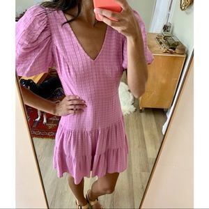 French Connection • Textured Dress • Lillac